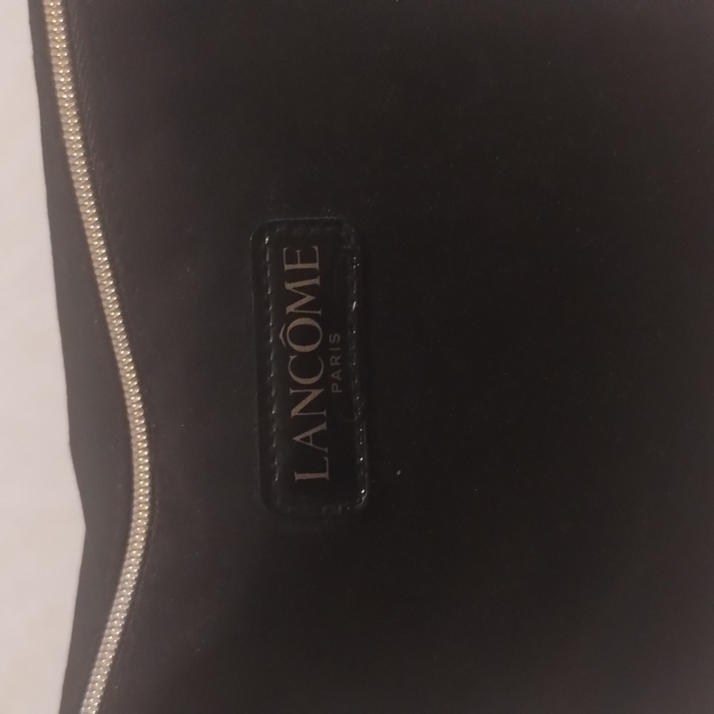 Lancome Paris make-up bag Color: black Size: 9 1/2 x 6 1/2